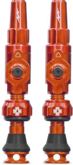 Muc-Off Big Bore Lite Tubeless Ventil 30mm - Orange