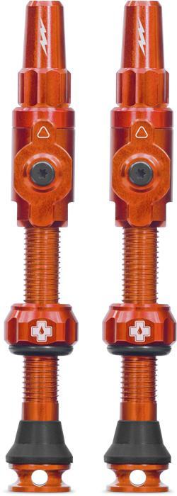 Muc-Off Big Bore Lite 45mm Tubeless Ventil - Orange