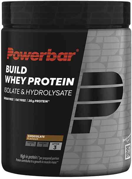 PowerBar Build Whey Protein - Chokolade - 572g