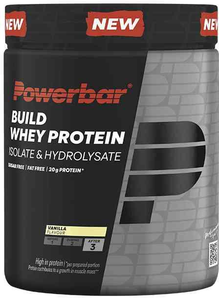 PowerBar Build Whey Protein - Vanilje - 550g