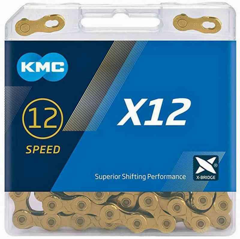 KMC X12 Kæde 1/2" x 11/128 - 126 Ledder