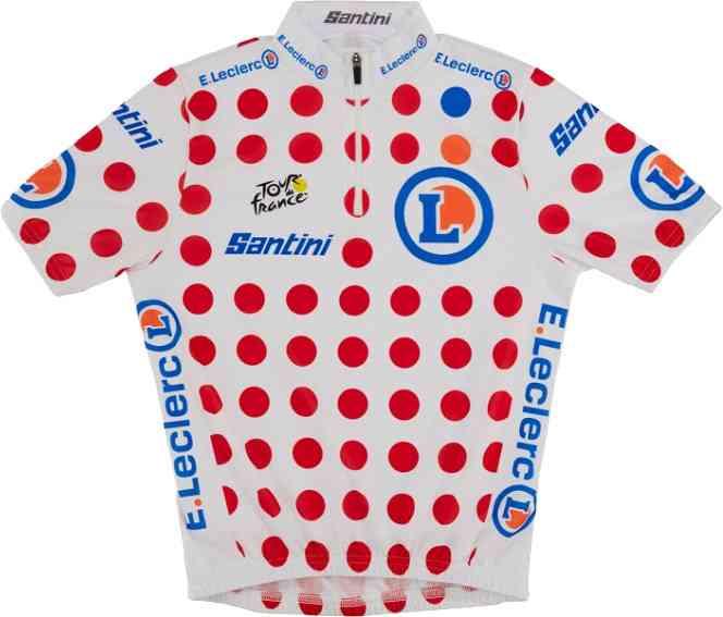 Santini Børne Replica Tour de France Klatretrøje - Limited Edition