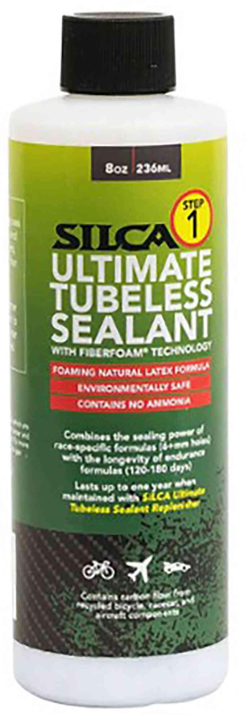 Silca Tubeless Dækforsegler m. Fiberfoam 237ml