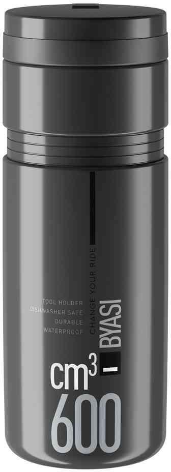 Elite Byasi Transportflaske - Mørkegrå - 600ml