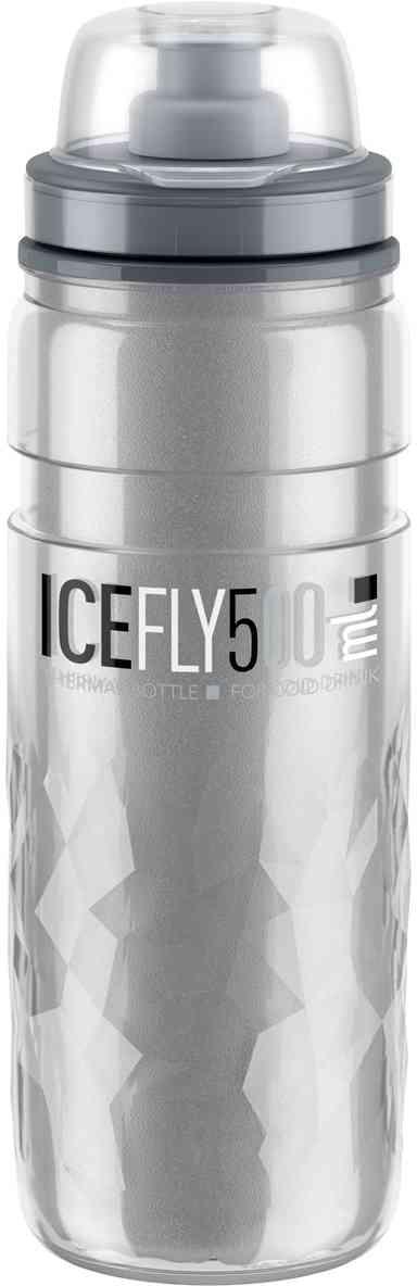 Elite Ice FLY Vandflaske - 500ml - Røggrå