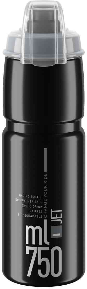 Elite JET Plus Vandflaske - 750ml - Sort