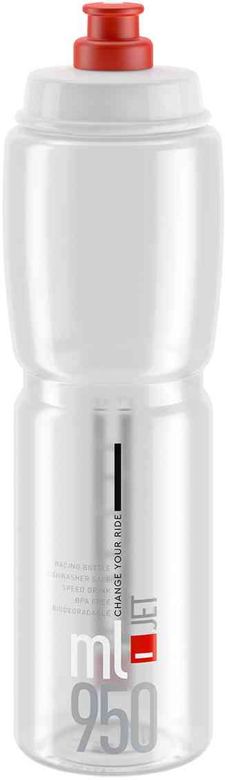 Elite JET Vandflaske - 950ml - Klar