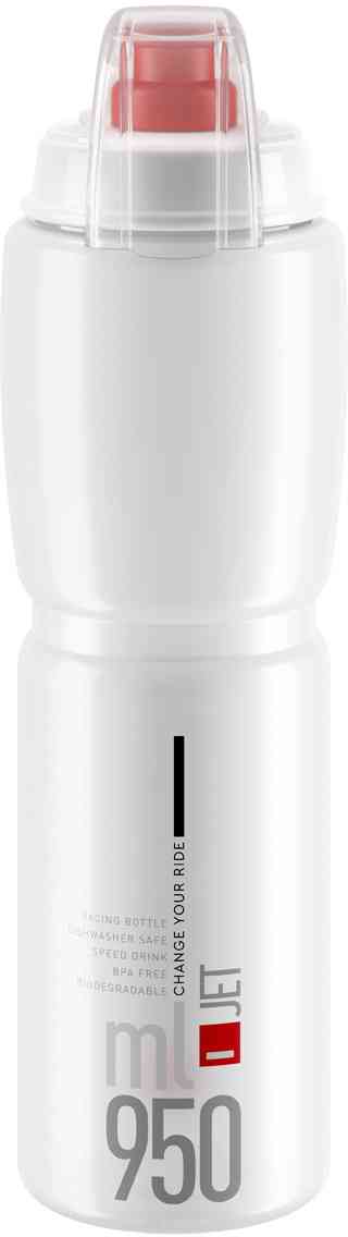 Elite JET Plus Vandflaske - 950ml - Klar