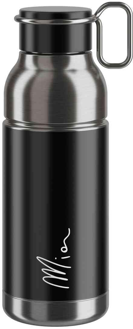 Elite Flaske Mia - 650ml - Sort/Sølv