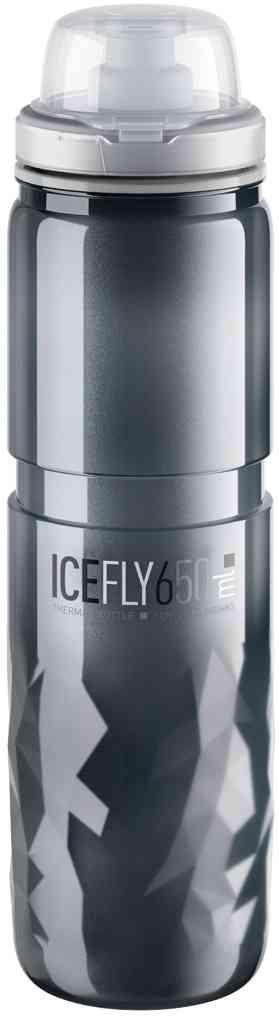 Elite Ice FLY Drikkeflaske - 650ml - Røggrå