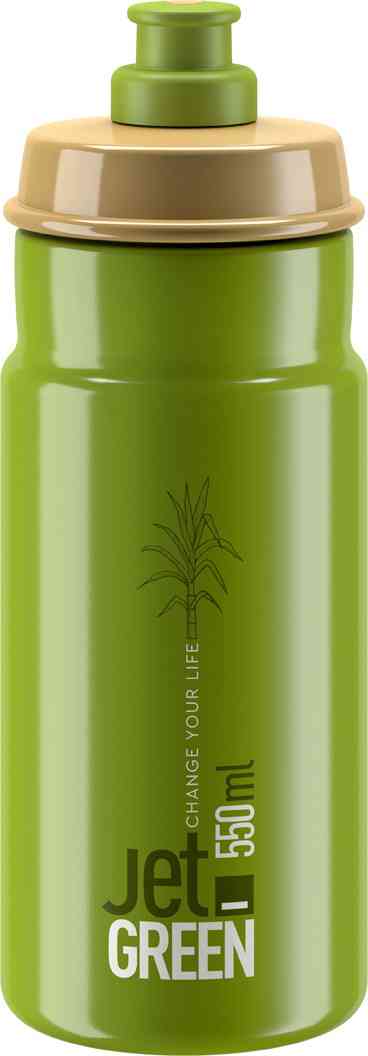 Elite JET Green Vandflaske - 550ml - Oliven