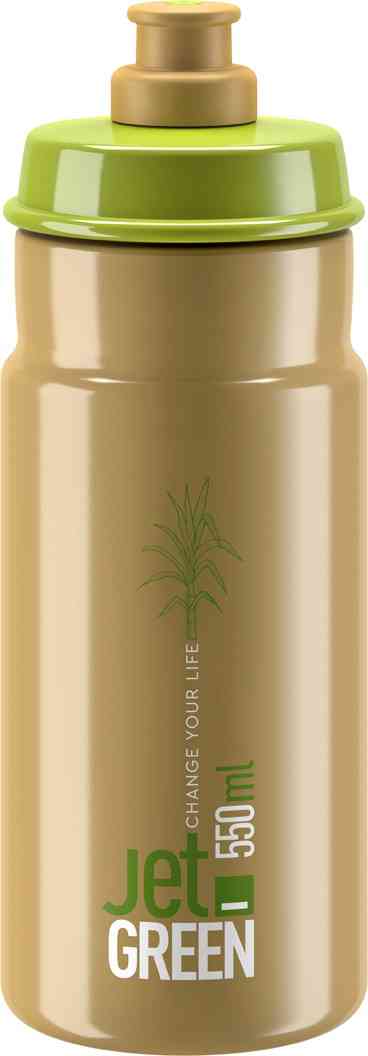 Elite JET Green Drikkeflaske - 550ml - Brun