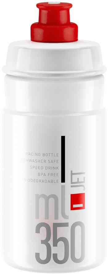 Elite JET Vandflaske – 350ml – Hvid