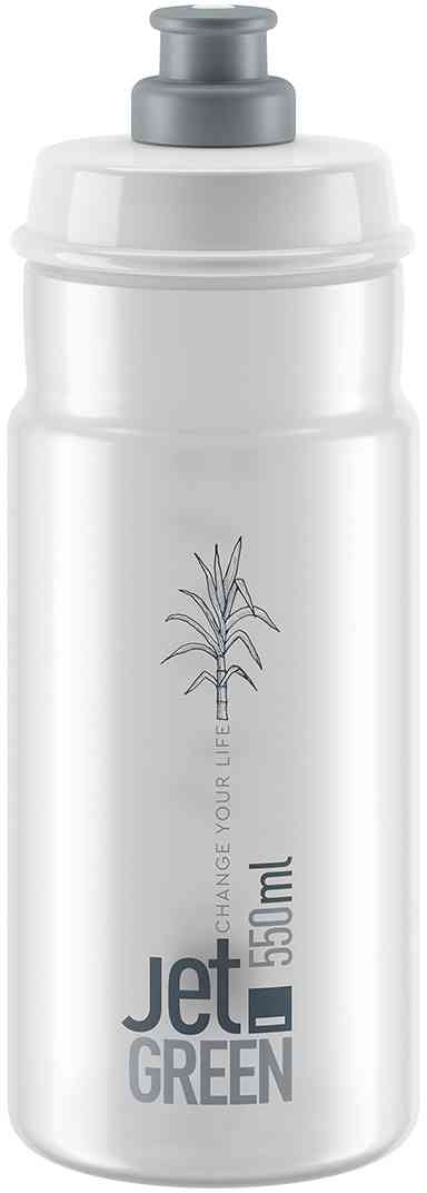 Elite JET Green Drikkedunk - 550ml - Clear Grey