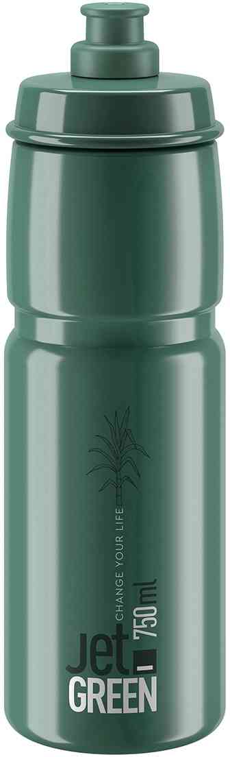 Elite JET Green Drikkeflaske - 750ml - Mørkegrå