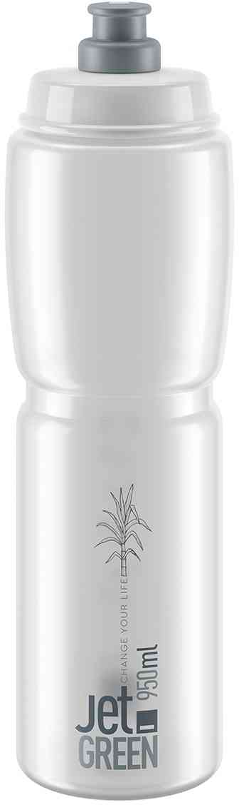 Elite JET Green Drikkeflaske - 950ml - Klar Grå