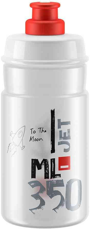 Elite JET Drikkedunk - 350ml - Klar Vandflaske til Sport