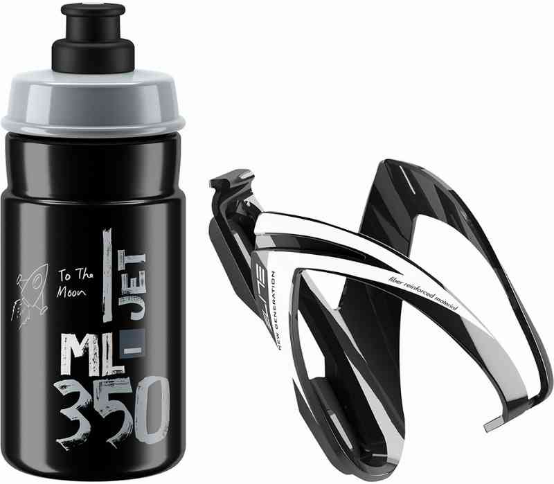 Elite Kit CEO Sort Glans + JET Drikkeflaske 350ml