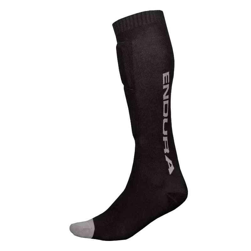 Endura SingleTrack Skinnebeskytter Sokker - Sort