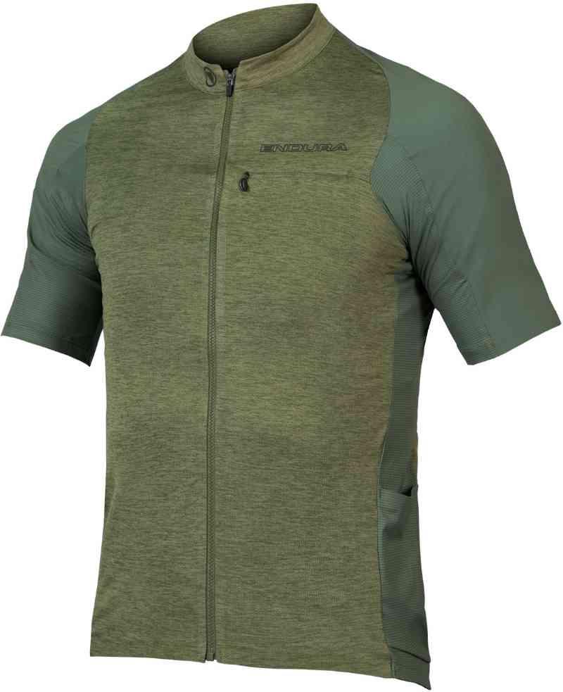 Endura GV500 Reiver S/S Gravel/MTB Trøje - Oliven Grøn