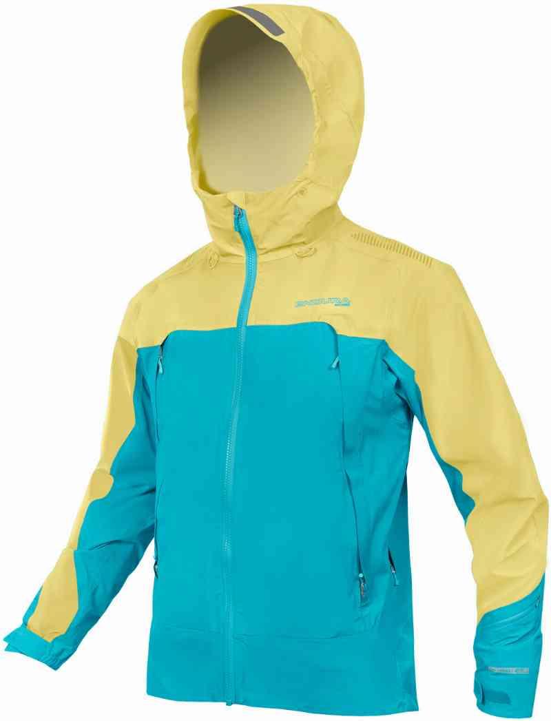 Endura MT500 Vandtæt Jakke II - Gul/Blå