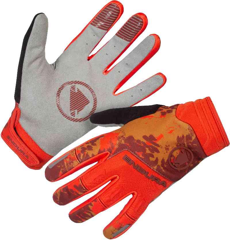 Endura SingleTrack Vindtæt Handske - Paprika