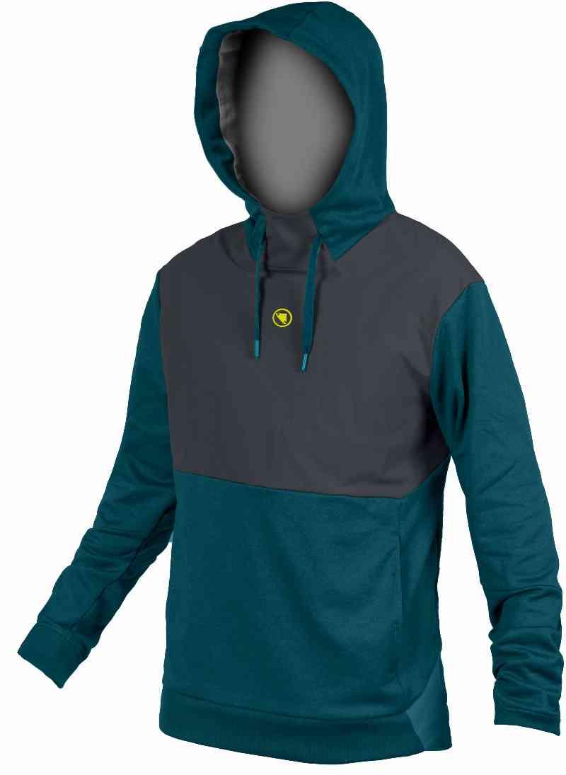 Endura Trailster Tech Hoodie - Barra Blue til Urban Eventyr