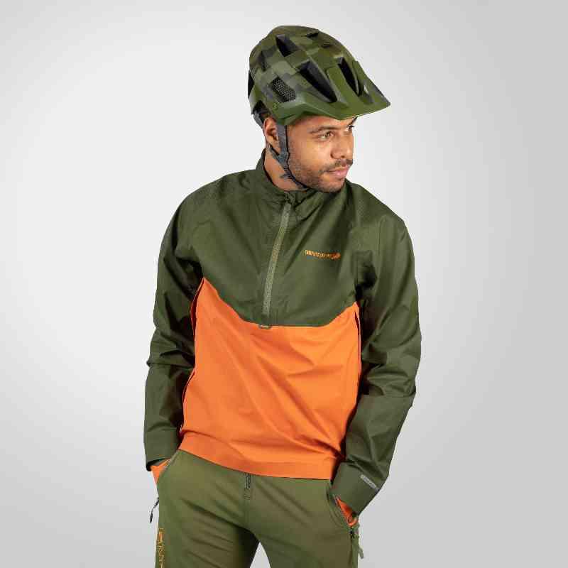 Endura MT500 Lite Vandtæt Pullover Jakke - Harvest