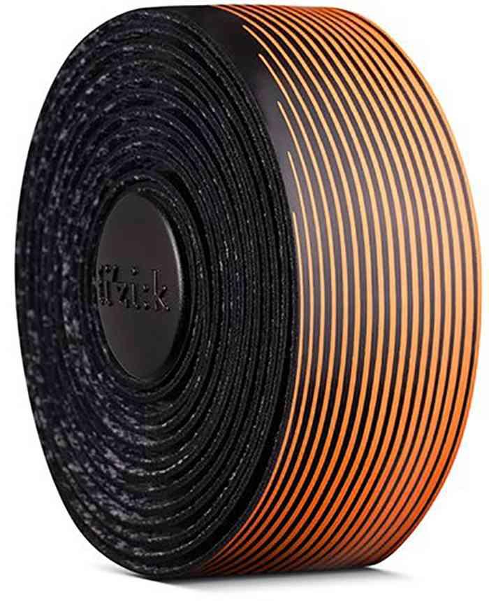 FIZIK Vento Microtex Tacky Styrbånd, 2 mm - Sort/Orange
