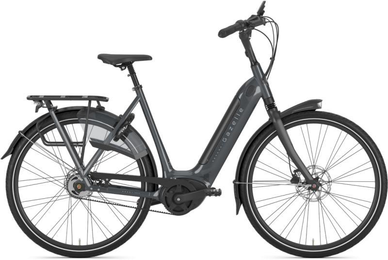 Gazelle ARROYO C5 HMB ELITE BELT Dame 2024 - Grå
