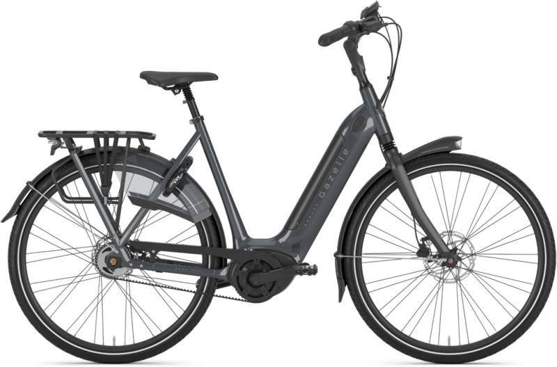 Gazelle GRENOBLE C5 HMB Damecykel 2022 - Grå