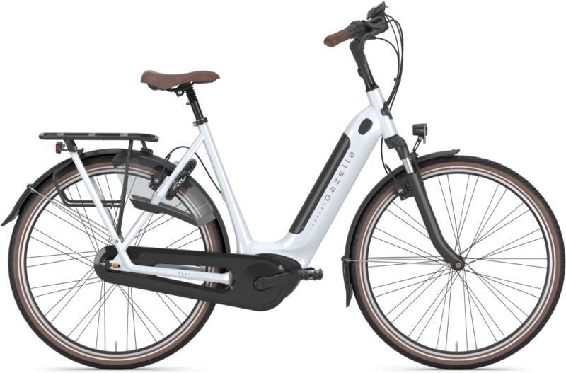 Gazelle ARROYO C7+ HMB ELITE 400wh Dame 2022 - Hvid