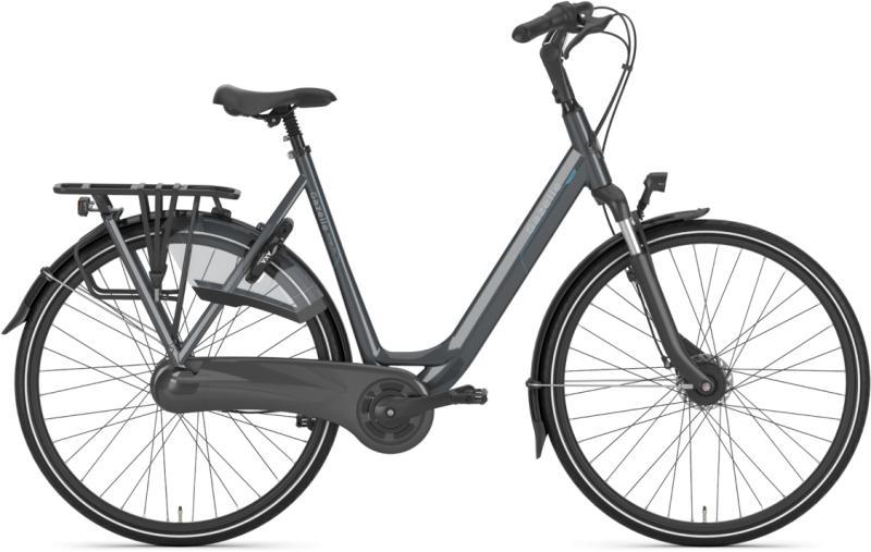 Gazelle ORANGE C7+ Dame 2024 - Grå