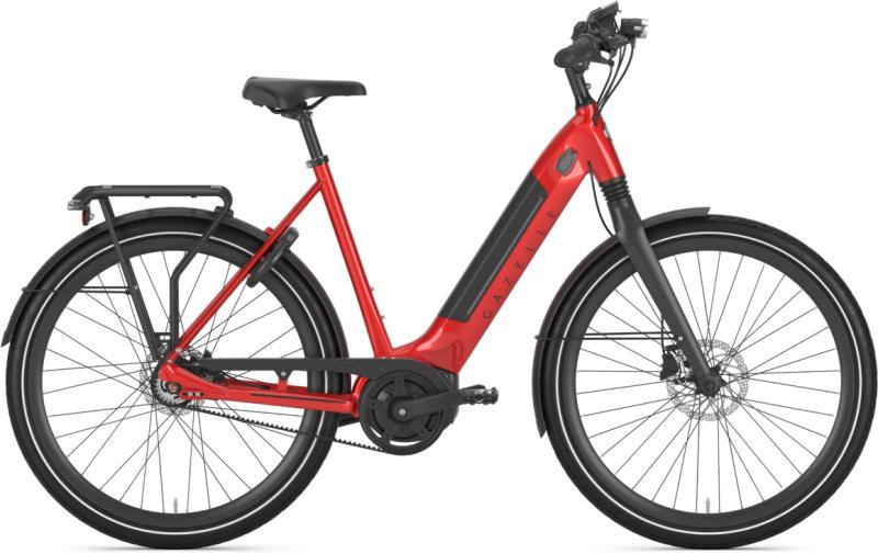 Gazelle ULTIMATE C8+ HMB BELT 500wh Dame 2022 - Rød