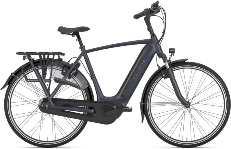 Gazelle GRENOBLE C7+ HMB 500wh Herrecykel 2022 - Blå