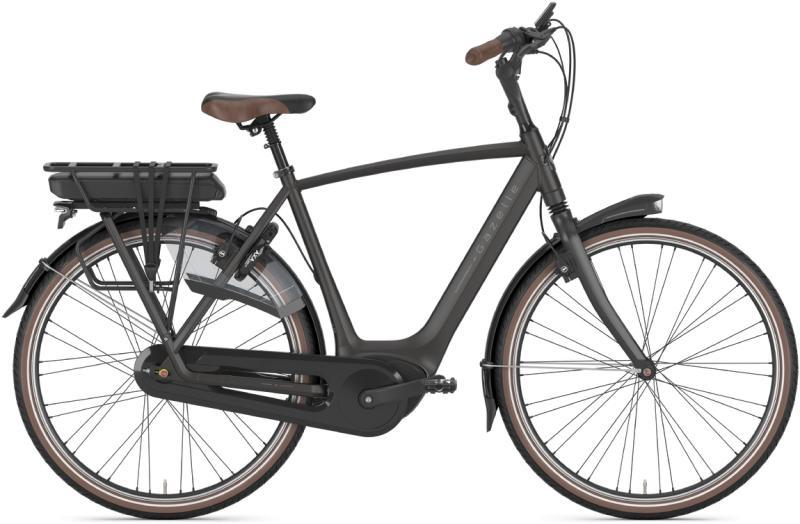 Gazelle Orange C8 HMB Herrecykel 2024 - Grå