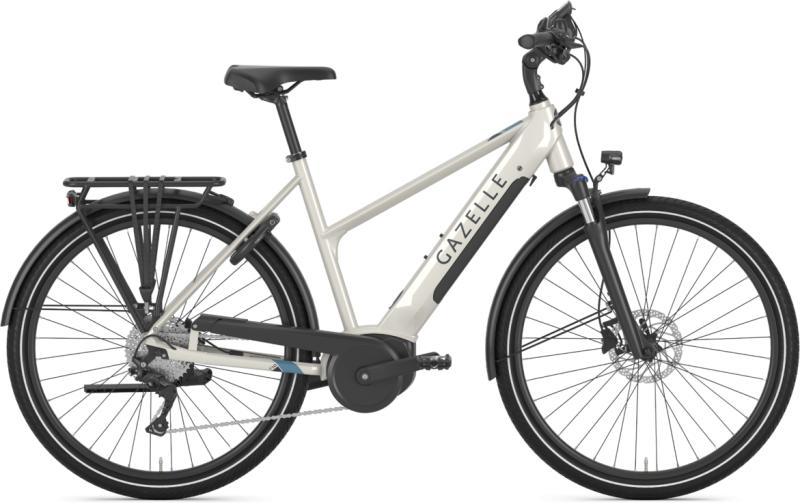 Gazelle MEDEO T10 HMB 400wh Damecykel 2022 - Hvid