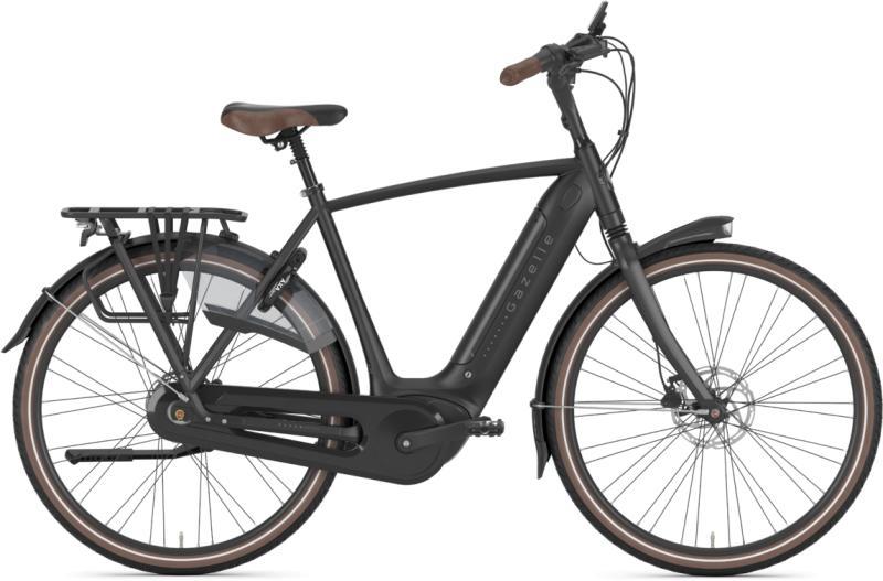 Gazelle Grenoble C8 HMB Herrecykel 2024 - Sort