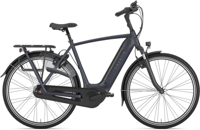 Gazelle ARROYO C7+ HMB ELITE 400wh Herrecykel 2022 - Blå