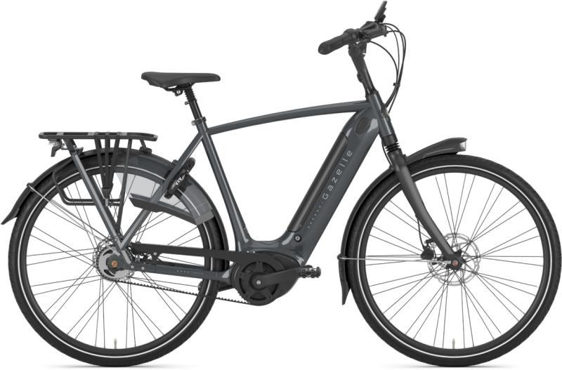 Gazelle GRENOBLE C5 HMB Herrecykel 2024 - Grå