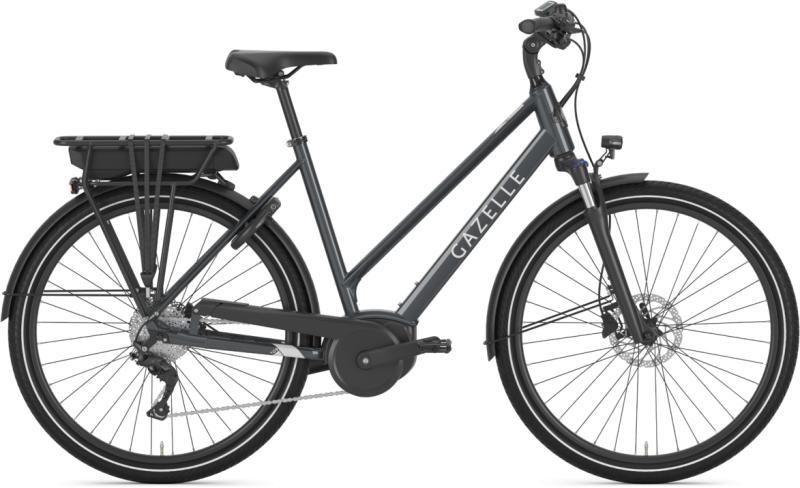 Gazelle MEDEO T9 HMB 400wh Dame 400wh 2022 - Grå