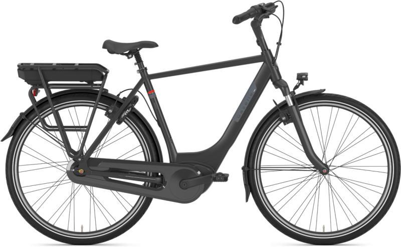 Gazelle Paris C7+ HMB Elcykel til Mænd - Sort 2024