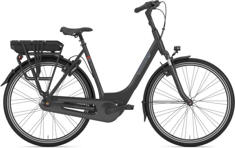 Gazelle Paris C7+ HMB Damecykel 2024 - Sort