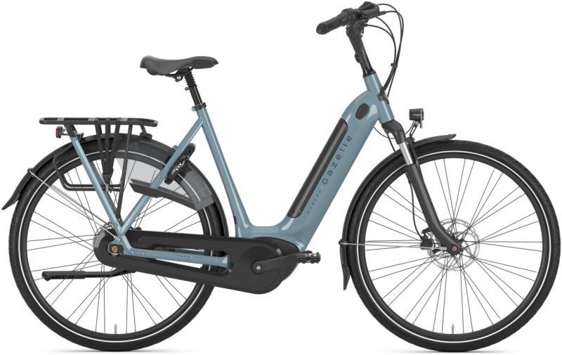 Gazelle Grenoble C7+ HMB Elcykel Dame 2024 - Blå