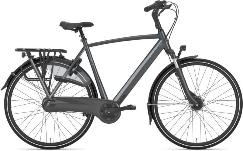 Gazelle ORANGE C7+ Herrecykel 2024 - Grå