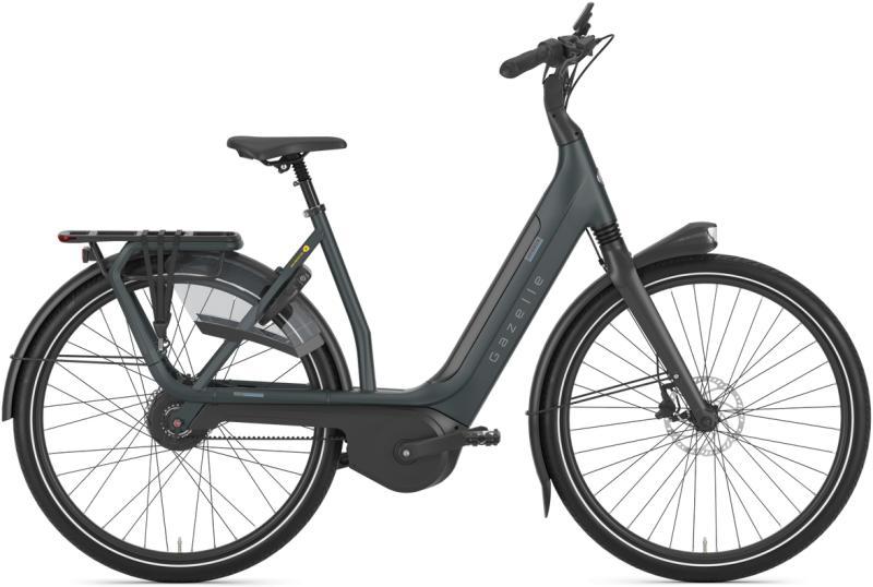 Gazelle Avignon C380 HMB Dame 2024 – Teal Gråmatte