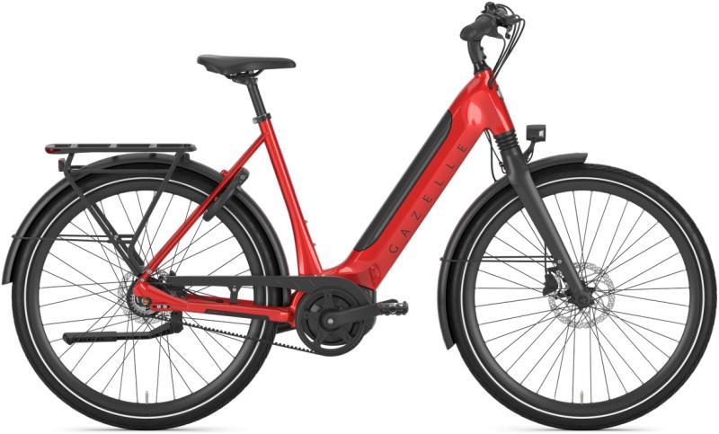 Gazelle Ultimate C8+ HMB 2024 Damecykel - Rød