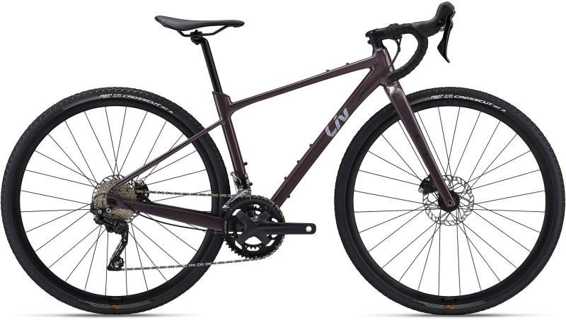 Giant Liv Devote 1 2024 - Charcoal Plum Cykeltilbud!