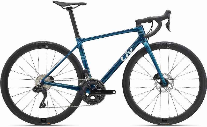 Giant Liv Langma Advanced Disc 1+ Pro 2024 - Blå
