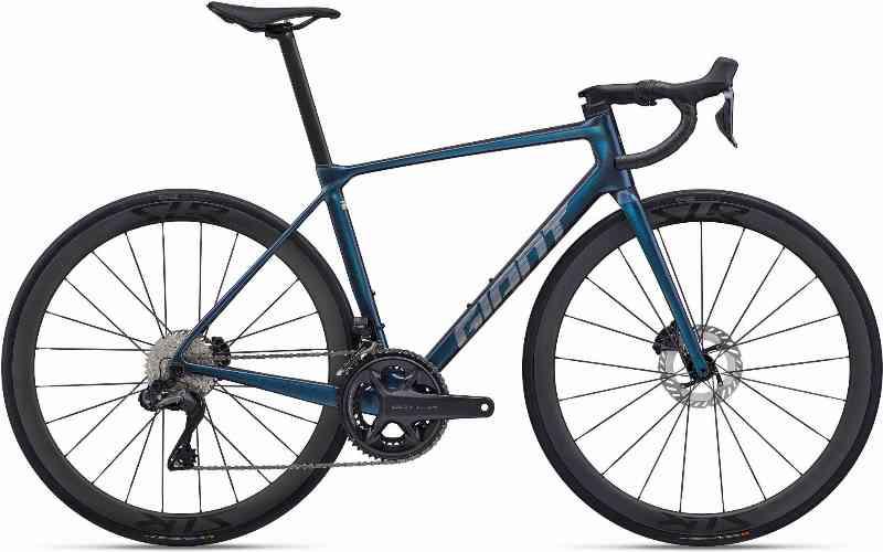 Giant TCR Advanced Pro 0 Di2 2025 - Blå Cykel